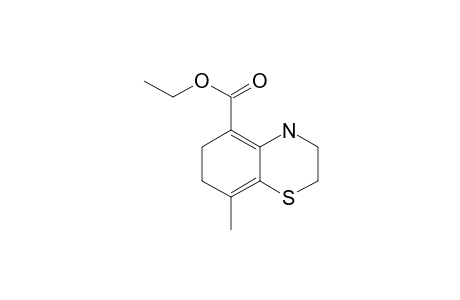 ethyl 8-methyl-3,4,6,7-tetrahydro-2H-1,4-benzothiazine-5-carboxylate