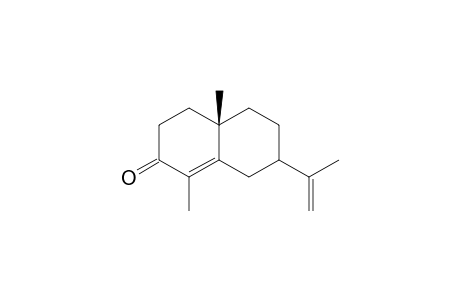 EUDESMA-4,11-DIEN-3-ONE;(ALPHA-CYPERONE)