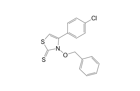 N-(Benzyloxy)-4-(p-chlorophenyl)thiazole-2(3H)-thione