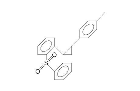 2-Para-methylphenyl-spiro-[cyclopropan-1,9'-thioxanthen-S,S-dioxid]