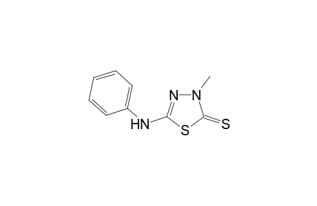 2-(PHENYLAMINO)-4-METHYL-2,3,4,5-TETRAHYDRO-1,3,4-THIADIAZOLE-5(3H)-THIONE