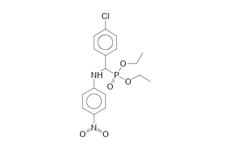 Diethyl (4-chlorophenyl)(4-nitroanilino)methylphosphonate