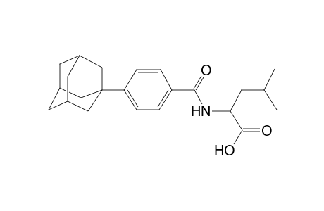 leucine, N-(4-tricyclo[3.3.1.1~3,7~]dec-1-ylbenzoyl)-
