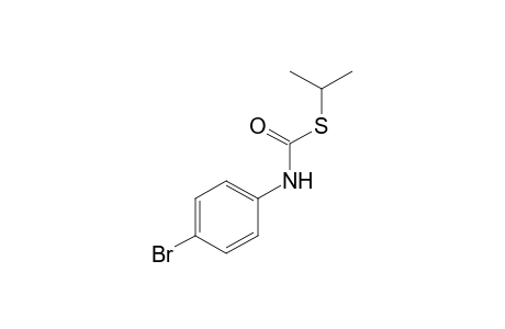 p-bromothiocarbanilic acid, S-isopropyl ester