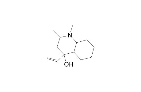 1,2-Dimethyl-4-vinyldecahydro-4-quinolinol