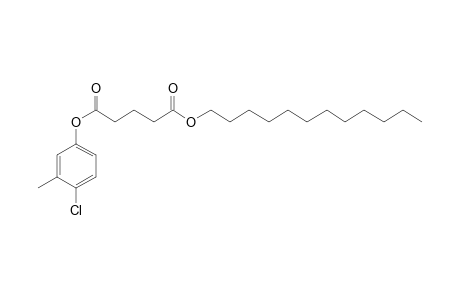 Glutaric acid, 4-chloro-3-methylphenyl dodecyl ester