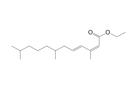 (2Z,4E)-3,7,11-trimethyldodeca-2,4-dienoic acid ethyl ester