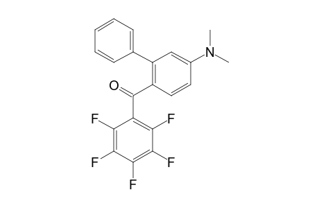 4-DIMETHYLAMINO-2',3',4',5',6'-PENTAFLUOROPHENYL-2-PHENYLBENZOPHENONE