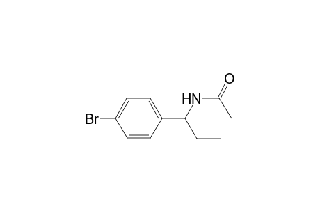 N-[1-(4-bromophenyl)propyl]acetamide