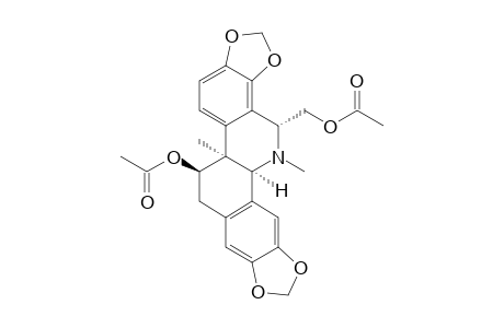 (+/-)-DIACETYLCORYNOLAMINE,MAJOR-ISOMER