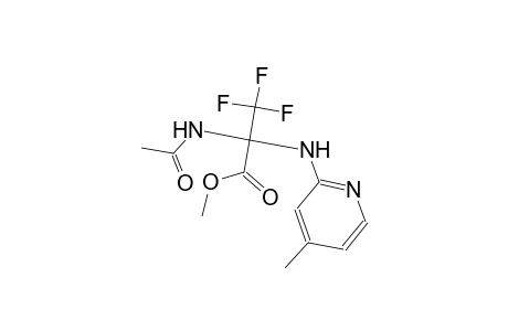 alanine, N-acetyl-3,3,3-trifluoro-2-[(4-methyl-2-pyridinyl)amino]-,methyl ester
