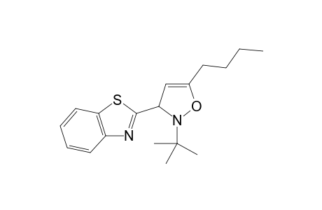 5-Butyl-2-tert-butyl-3-benzothiazol-2-yl-2,3-dihydro-isoxazole