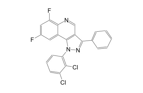 1-(2,3-dichlorophenyl)-6,8-difluoro-3-phenyl-1H-pyrazolo[4,3-c]quinoline