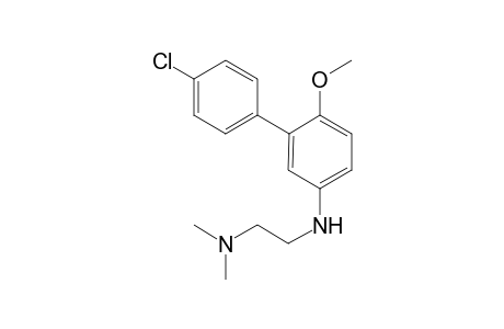 N'-(4'-Chloro-6-methoxybiphen-3-yl)-N,N-dimethylethane-1,2-diamine