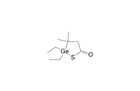 1,2-Thiagermolan-5-one, 2,2-diethyl-3,3-dimethyl-