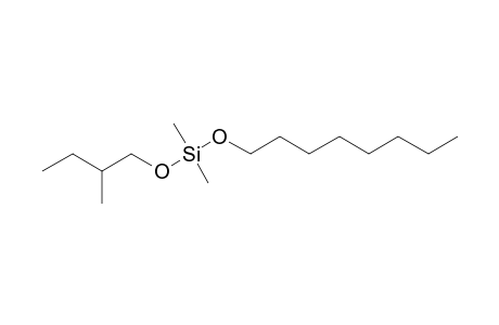 Silane, dimethyl(2-methylbutoxy)octyloxy-