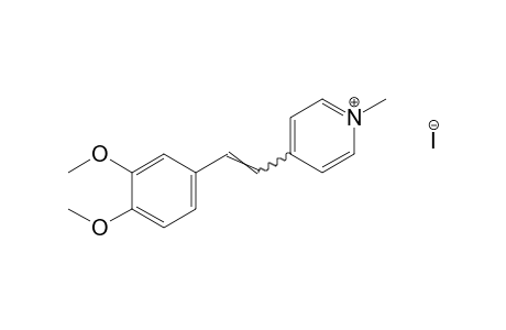 4-(3,4-dimethoxystyryl)-1-methylpyridinium iodide