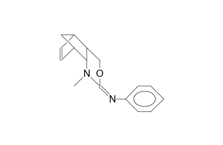 Diendo-5,8-methano-1-methyl-2-phenylimino-tetrahydro-4H-3,1-benzoxazine