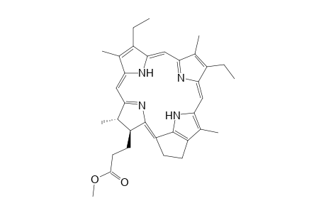 Methyl 9-desoxomesopyropheophorbide