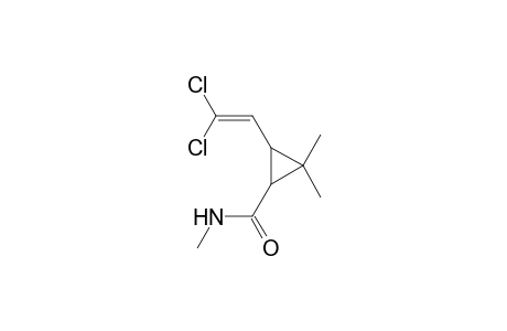 3-(2,2-dichloroethenyl)-N,2,2-trimethyl-1-cyclopropanecarboxamide
