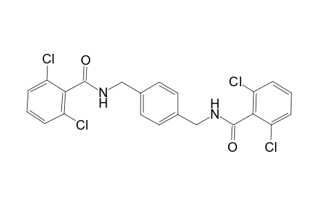 2,6-dichloro-N-(4-{[(2,6-dichlorobenzoyl)amino]methyl}benzyl)benzamide