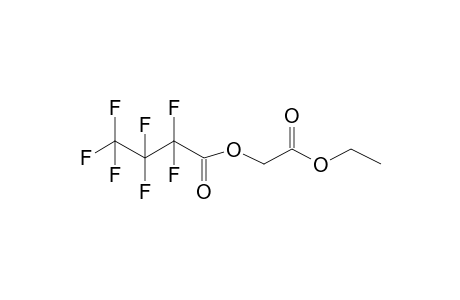 2-Ethoxy-2-oxoethyl 2,2,3,3,4,4,4-heptafluorobutanoate