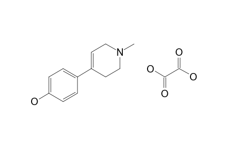 1-Methyl-4-(4-hydroxyphenyl)-1,2,3,6-tetrahydropyridine oxalate salt