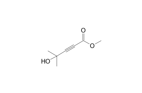4-hydroxy-4-methyl-pent-2-ynoic acid methyl ester