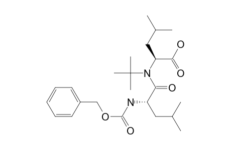 T-Butyl ester of N-carbobenzoxyleucyl-leucine