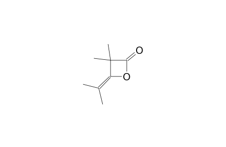 3,3-dimethyl-4-isopropylidene-2-oxetanone