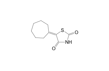 5-cycloheptylidene-1,3-thiazolidine-2,4-dione