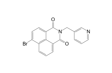 4-bromo-N-[(3-pyridyl)methyl]naphthalimide