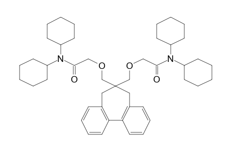 N,N-Dicyclohexyl-2-(6-[(dicyclohexylcarbamoyl)-methoxy-methyl]-6,7-dihydro-5H-dibenzo[a,c]cyclohepten-6-ylmethoxy)-acetamide