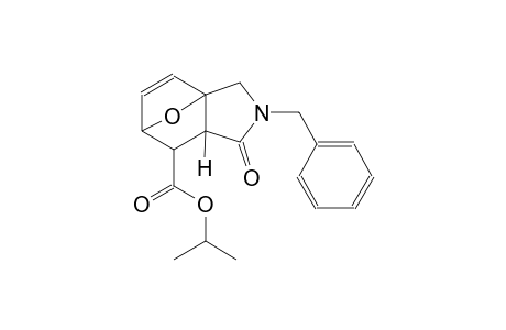 isopropyl (1S,5R,7R)-3-benzyl-4-oxo-10-oxa-3-azatricyclo[5.2.1.0~1,5~]dec-8-ene-6-carboxylate