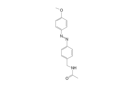 N-{p-[(p-Methoxyphenyl)azo]benzyl}acetamide