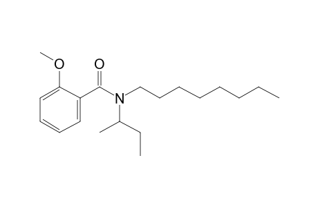 Benzamide, 2-methoxy-N-(2-butyl)-N-octyl-