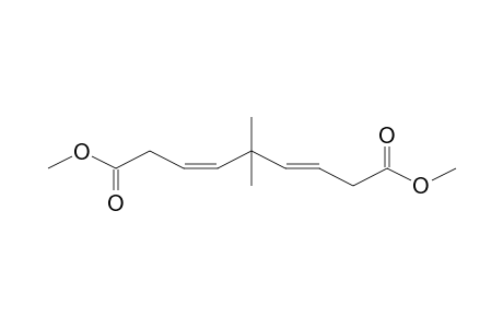 Dimethyl (3Z,6E)-5,5-dimethyl-3,6-nonadienedioate