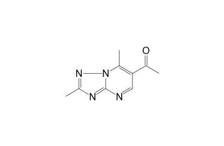 1-(2,7-Dimethyl[1,2,4]triazolo[1,5-a]pyrimidin-6-yl)ethanone