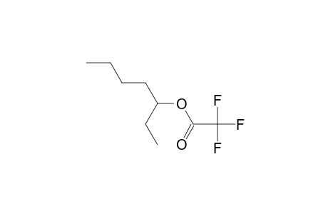 trifluoroacetic acid, 3-heptyl ester