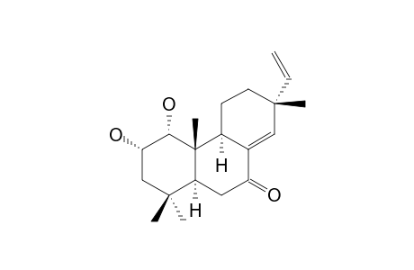 (1-R,2-S,5-S,7-S,9-R,10-S,13-R)-1,2-DIHYDROXYPIMARA-8-(14),15-DIEN-1-ONE