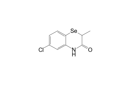 6-Chloro-2-methyl-2H-1,4-benzoselenazin-3(4H)-one