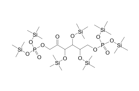 Fructose, 3,4,5-tris-o-(trimethylsilyl)-, 1,6-bis[bis(trimethylsilyl) phosphate], D-