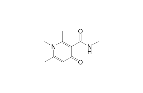 1,4-Dihydro-n,1,2,6-tetramethyl-4-oxo-3-pyridinecarboxamide