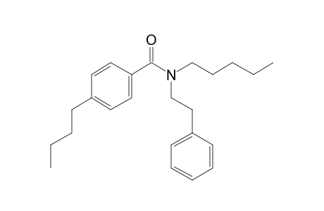 Benzamide, 4-butyl-N-(2-phenylethyl)-N-pentyl-