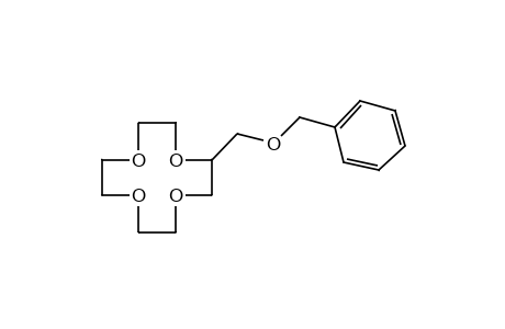 2-[(benzyloxy)methyl]-1,4,7,10-tetraoxacyclododecane