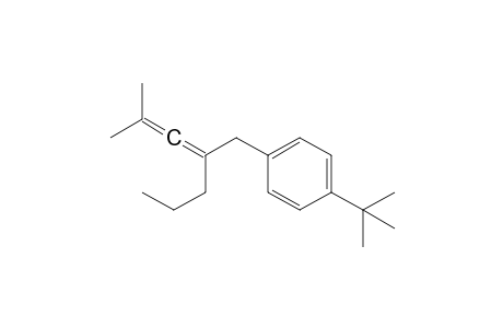 1-tert-butyl-4-(4-methyl-2-propyl-penta-2,3-dienyl)benzene