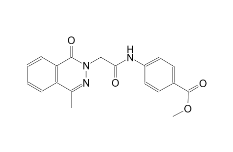 Methyl 4-([(4-methyl-1-oxo-2(1H)-phthalazinyl)acetyl]amino)benzoate