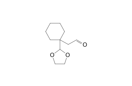 2-[1-(1,3-dioxolan-2-yl)cyclohexyl]acetaldehyde