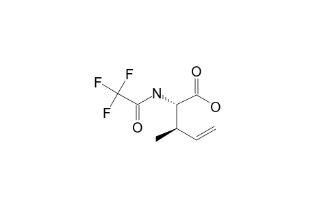 (2S,3R)-3-METHYL-2-(2,2,2-TRIFLUOROACETAMIDO)-PENT-4-ENOIC-ACID