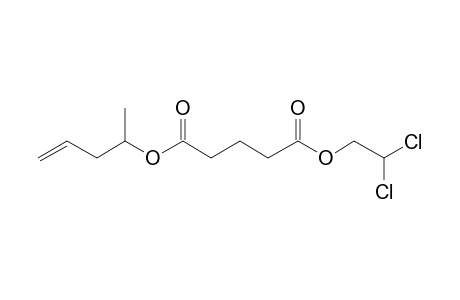 Glutaric acid, 2,2-dichloroethyl pent-4-en-2-yl ester